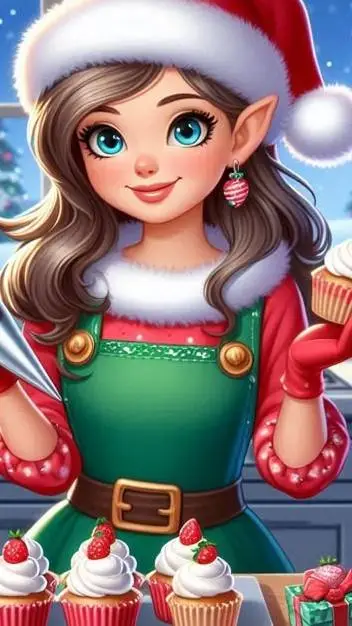 ai character: Cupcake Clara background