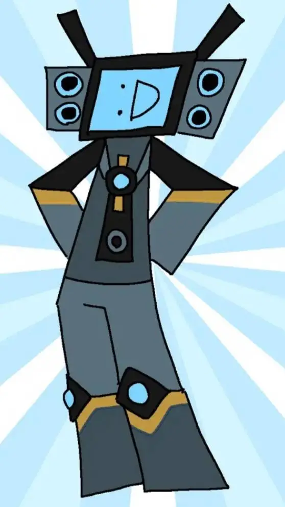 ai character: Mr Bsam sprunki  background