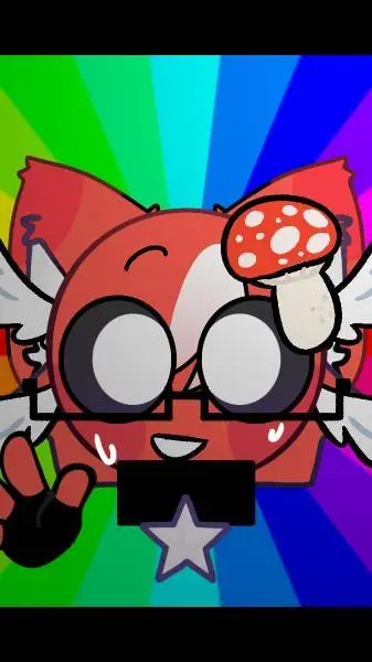 ai character: Mushroom*my oc* background