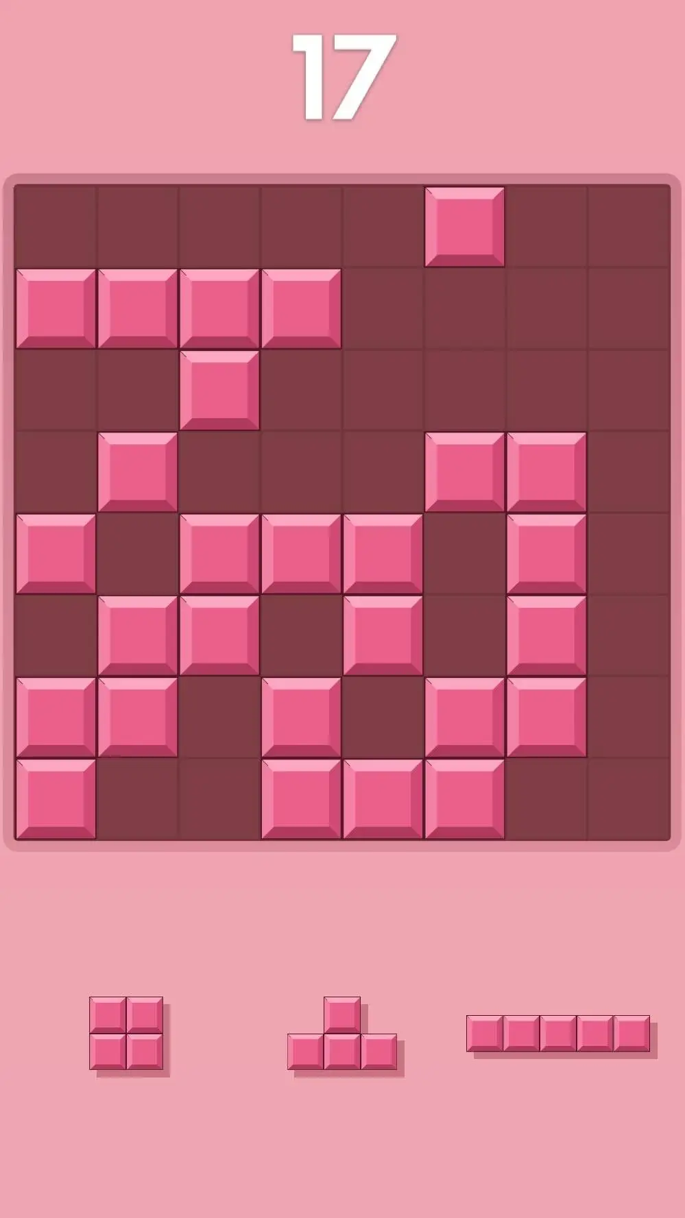 ai character: Block Blast background