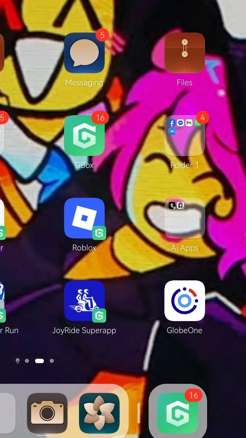 ai character: wallpaper reveal.. background