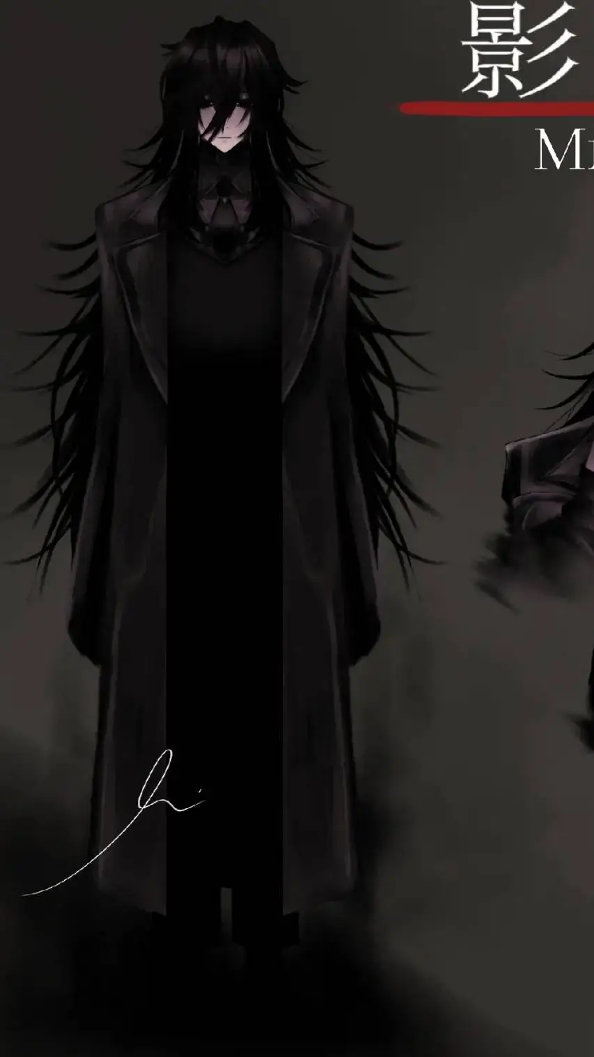 ai character: Mr shadow background