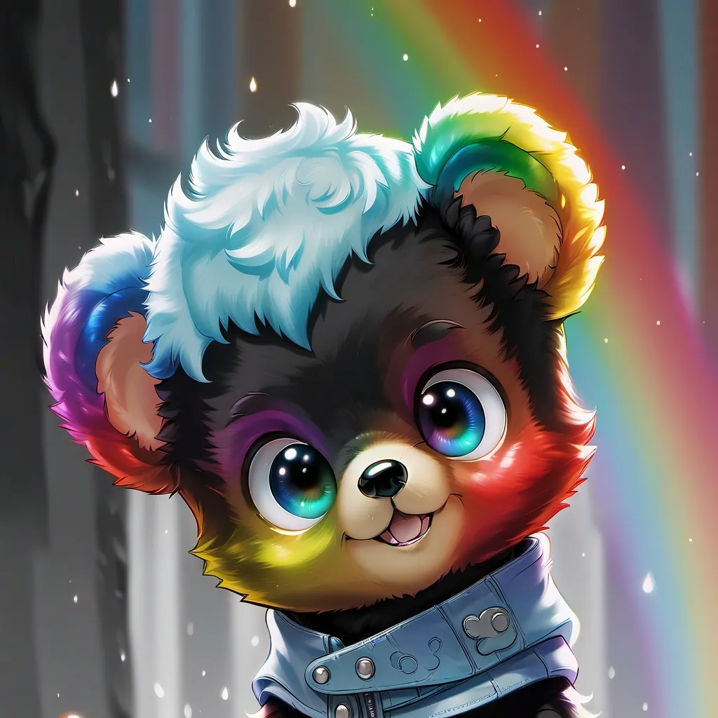 chat with ai character: rainbow