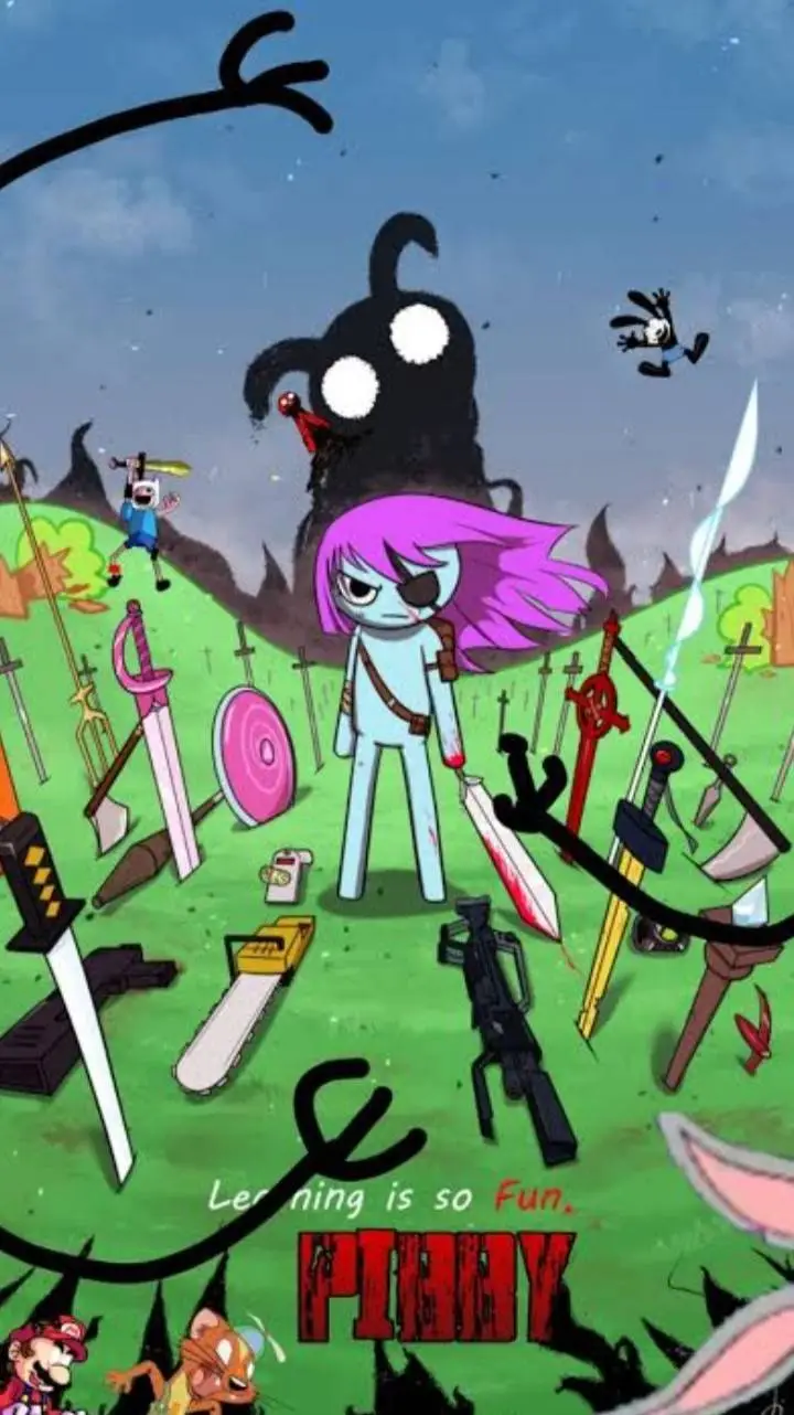 ai character: pibby infection  background