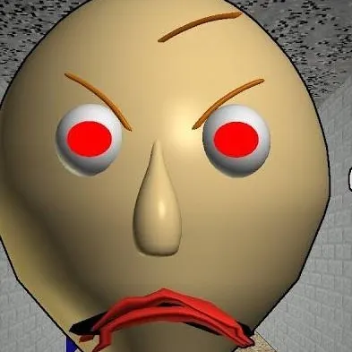 chat with ai character: baldi angry 