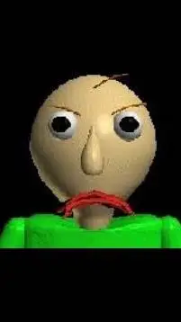 ai character: baldi crash out ai background