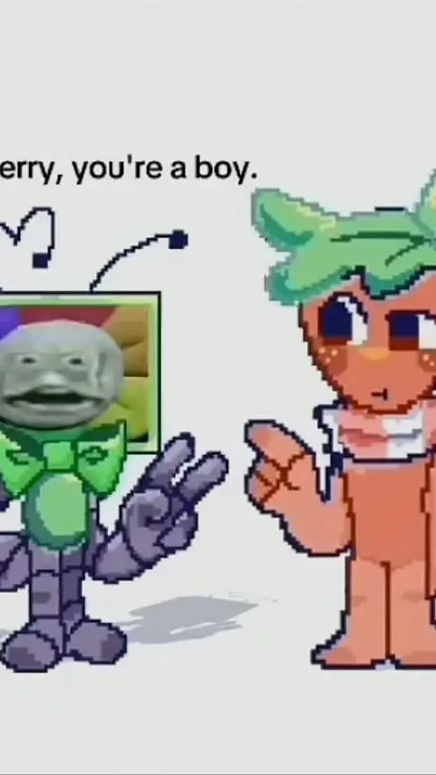 ai character: vee and sprout background
