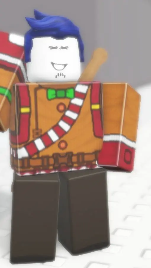 ai character: Gingerbread Guest background