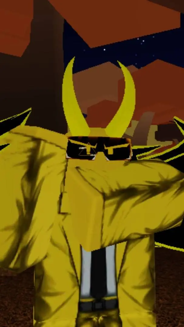 ai character: Devil dealer Noob background