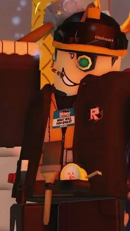 ai character: M4 Builderman background