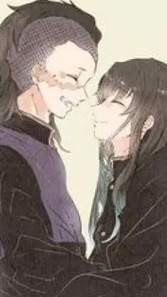 ai character: genya x muichiro  background