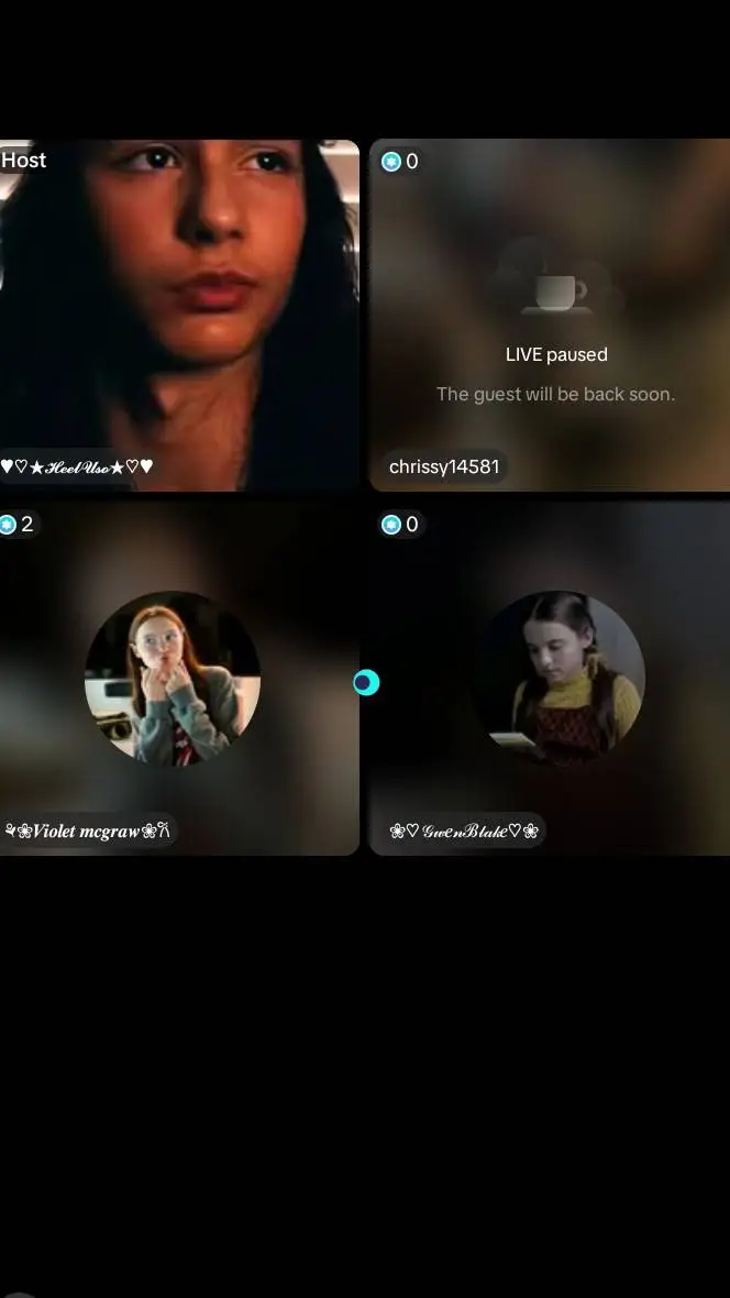 ai character: live stream  background