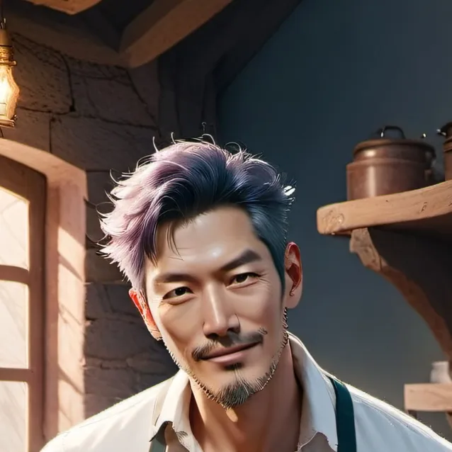 chat with ai character: he 