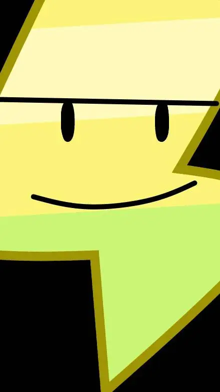 ai character: lightning bfdi background