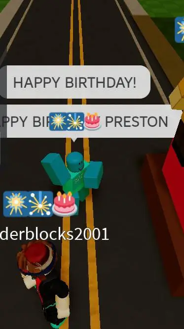 ai character: happy birthday background