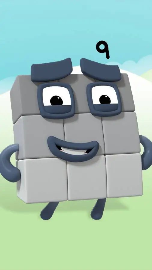 ai character: numberblocks background