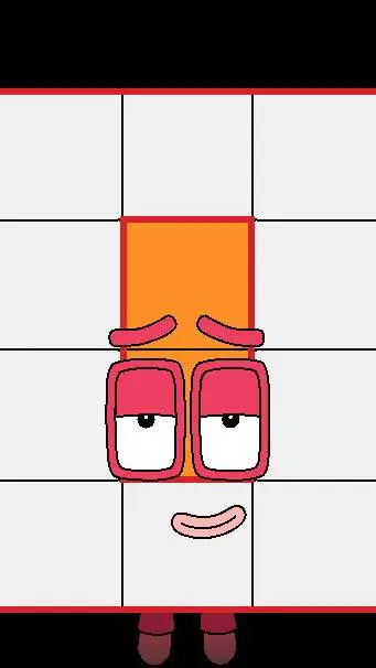 ai character: numberblock 12 background