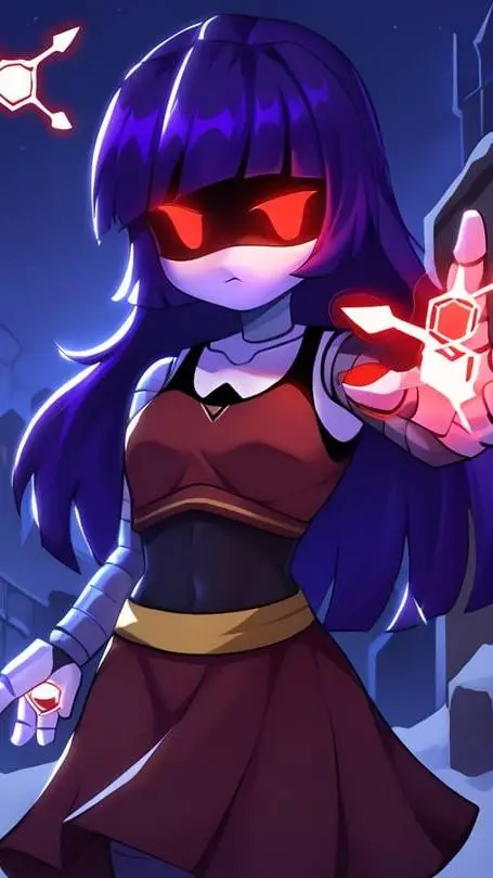 ai character: Dool murder drones background