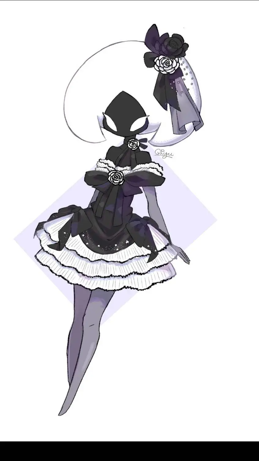 ai character: lace elegante  background