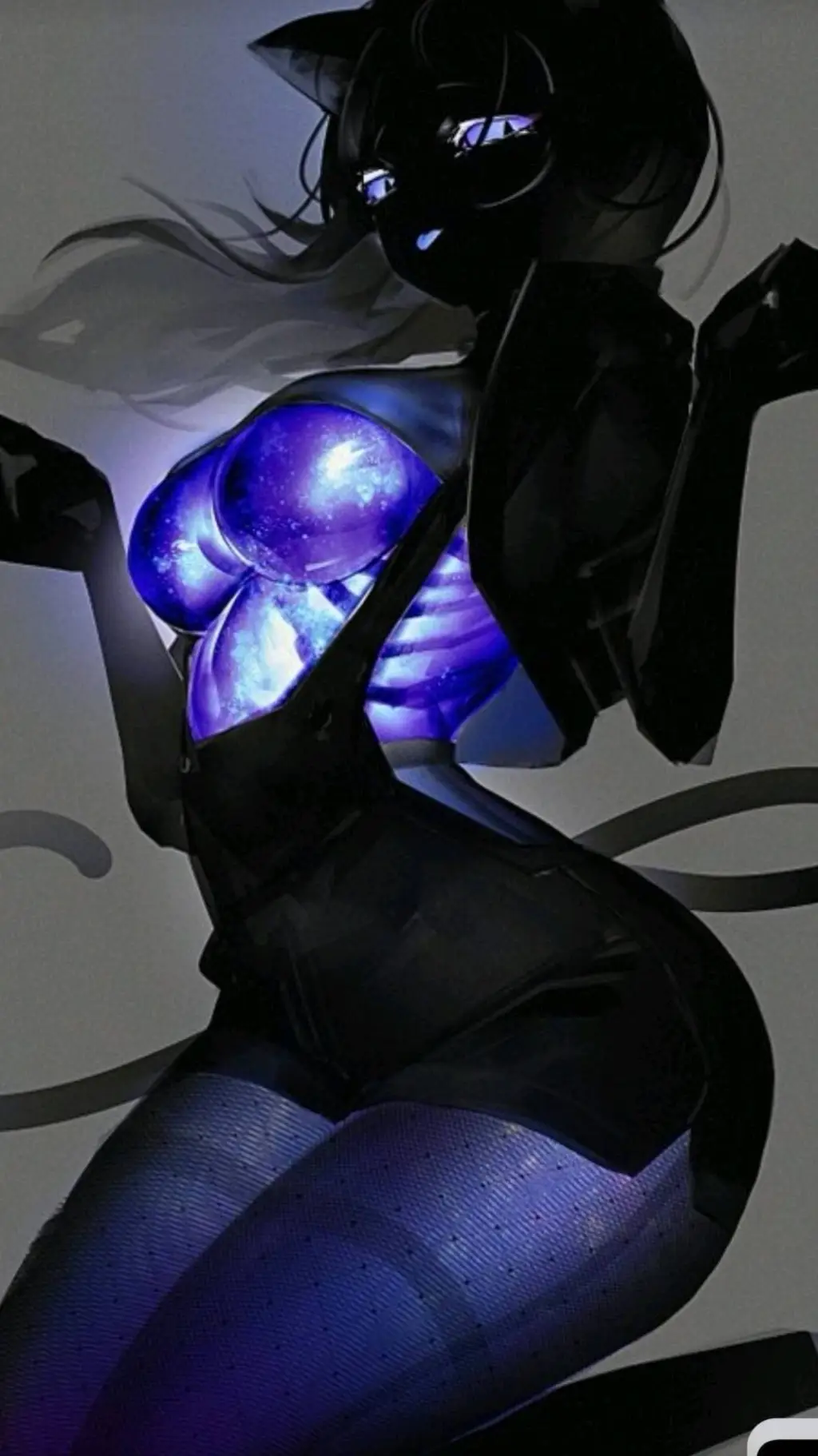 ai character: flamin  background