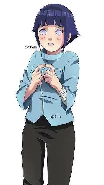 ai character: Hinata Hyuga background