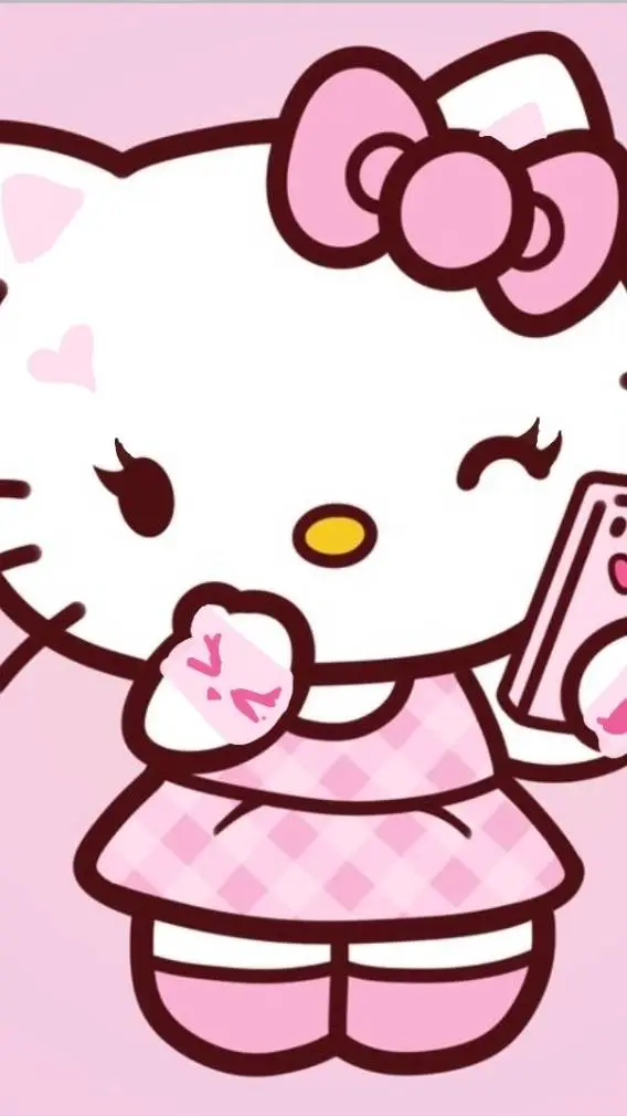 ai character: hello kitty background