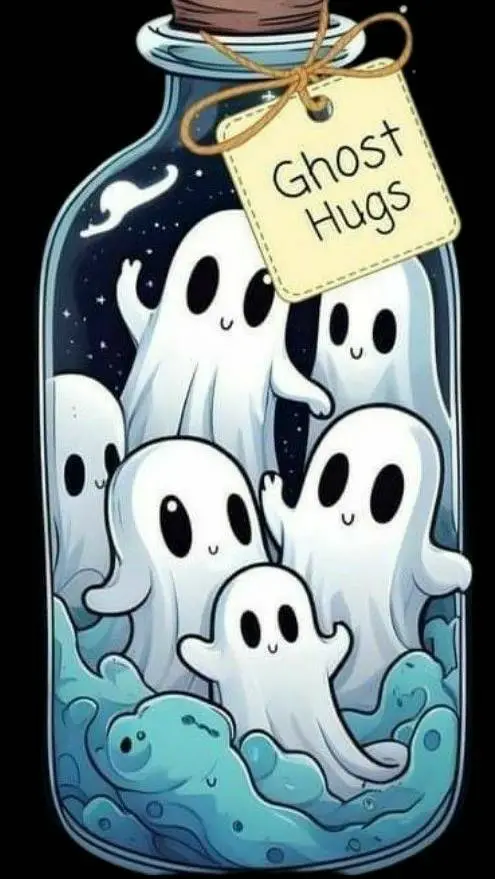 ai character: mini fantasmas background