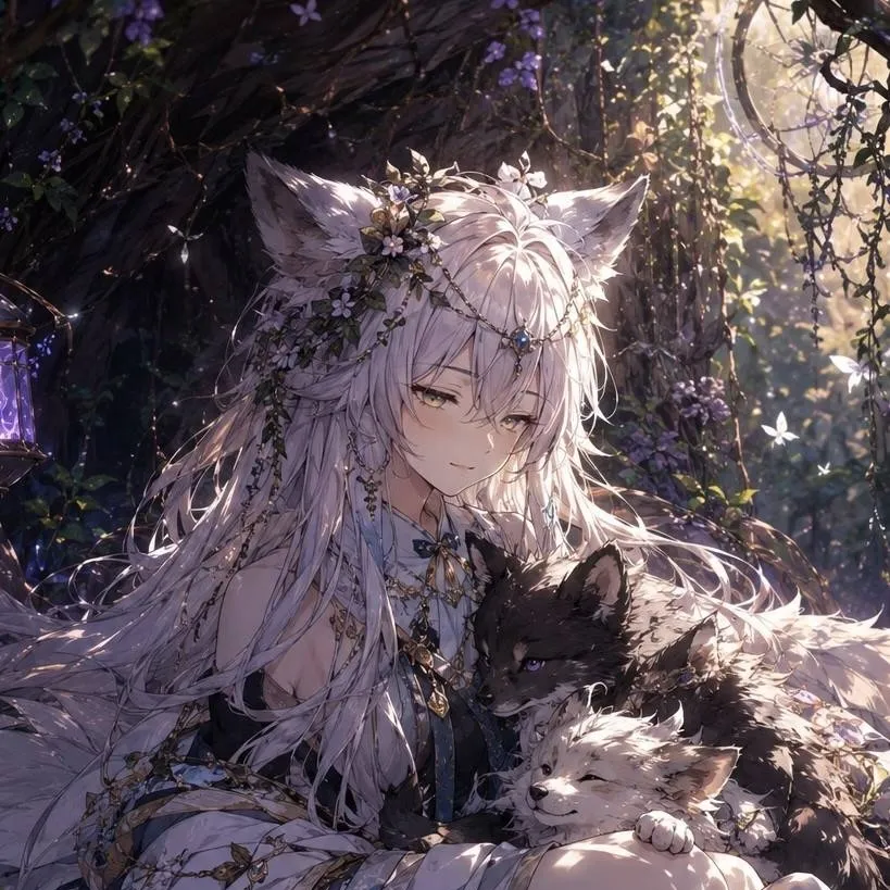 chat with ai character: Mary (Wolf girl)