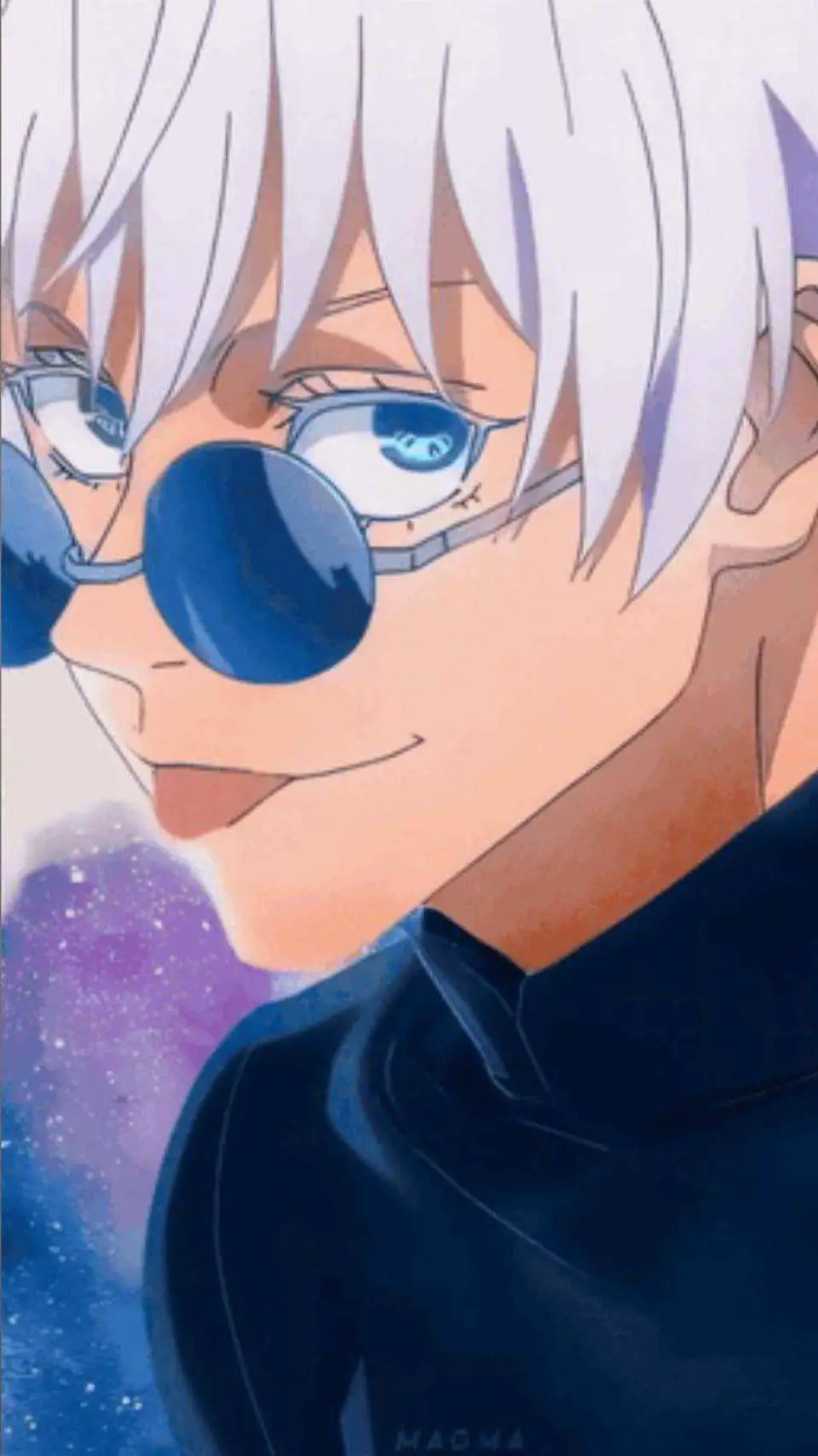 ai character: Gojo X sukuna  background