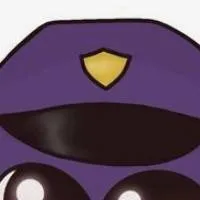 chat with ai character: purple guy