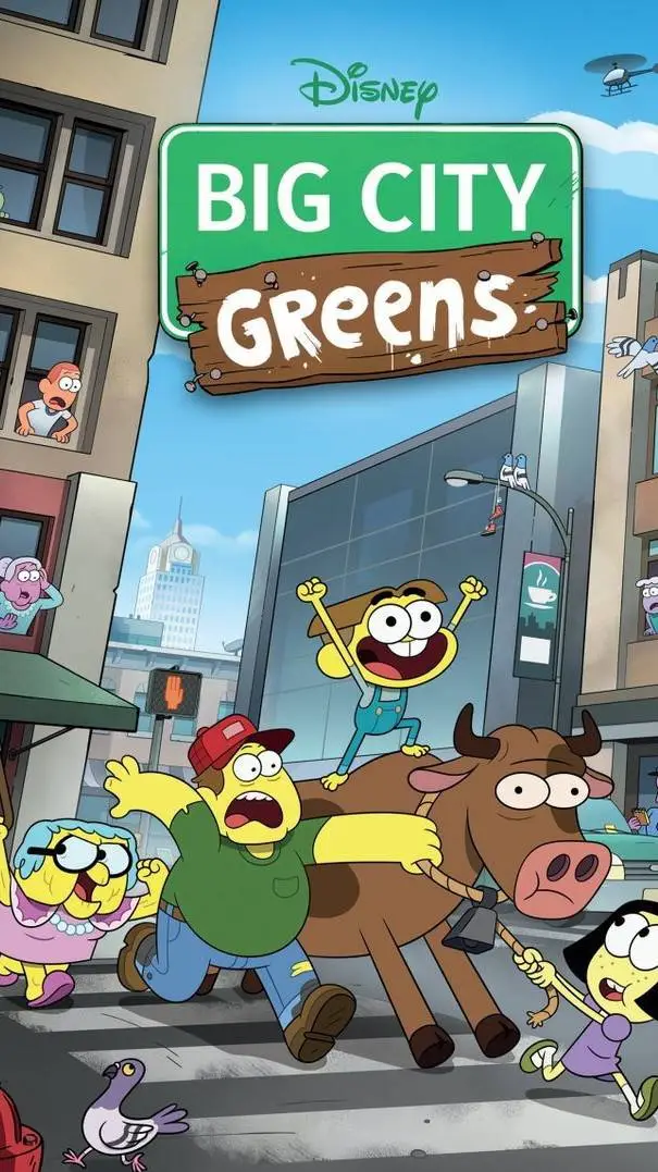 ai character: Big City Green  background