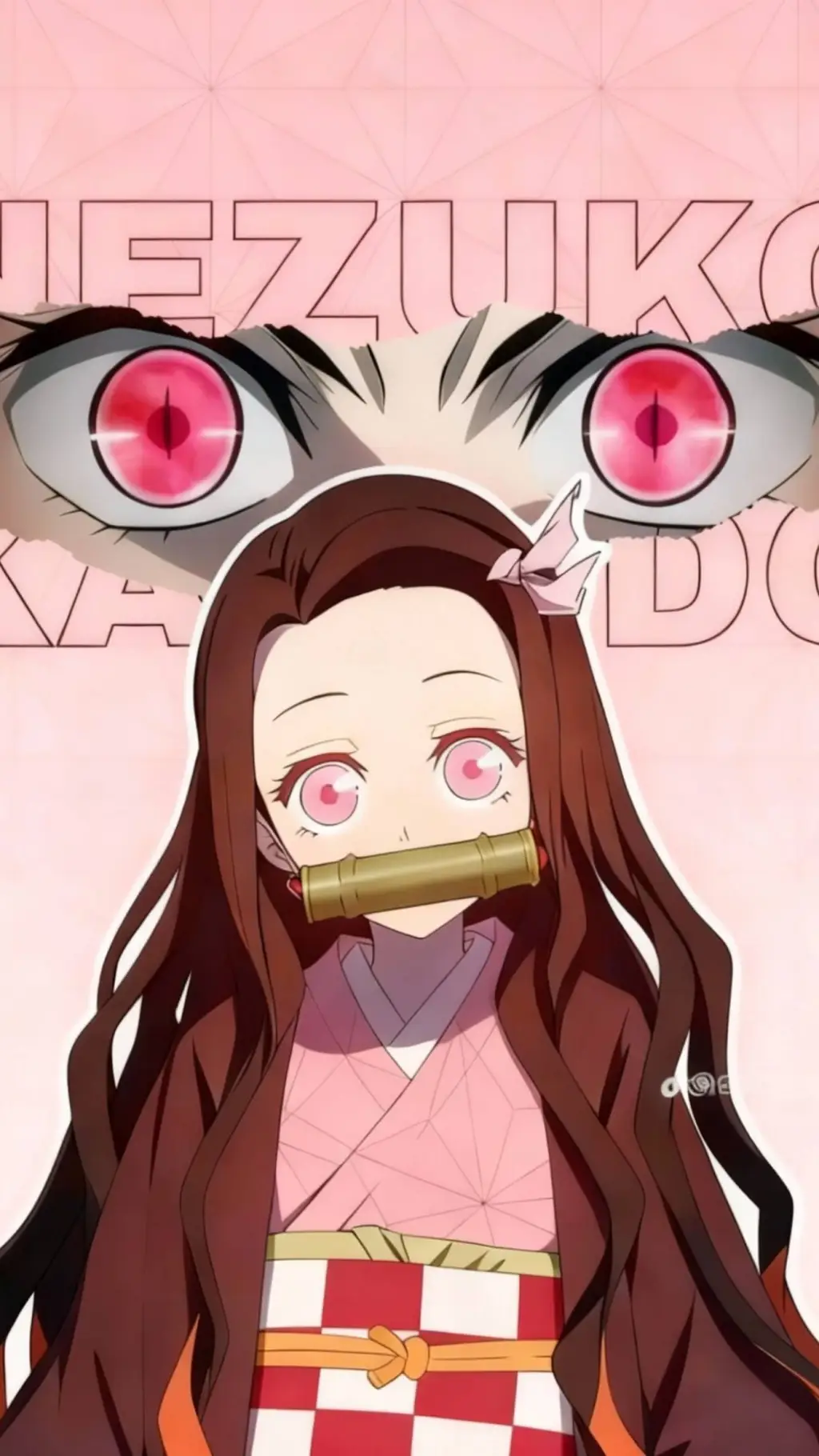 ai character: Nezuko Kamado background