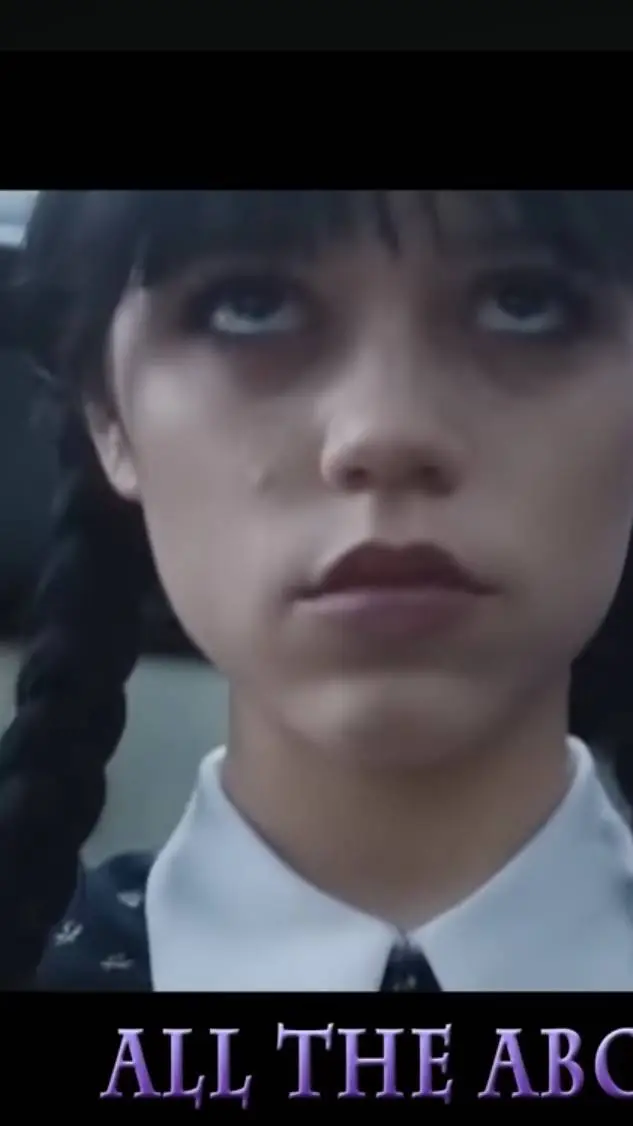 ai character: wednesday addams background