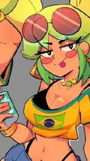 ai character: MANDY brasileña background