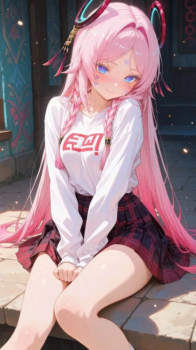 ai character: 🍓CHELLY🍓 background