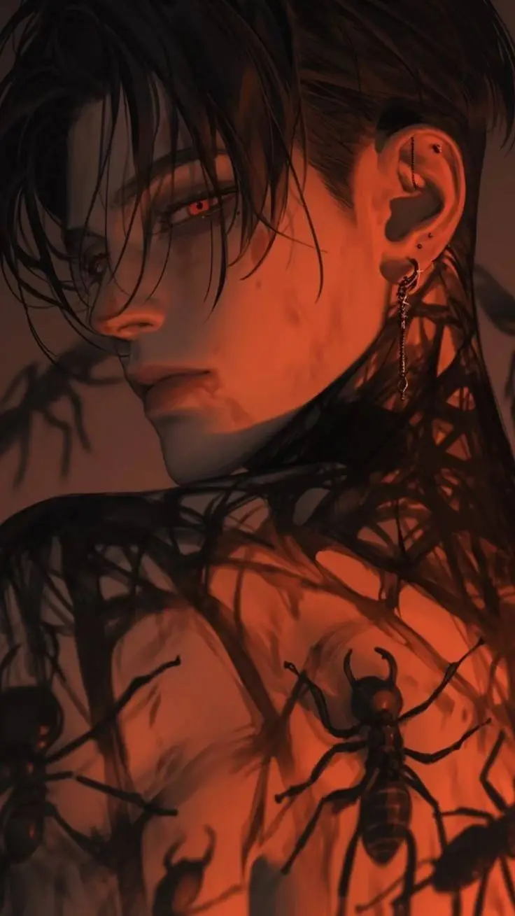 ai character: 🕸️🐜HENTOR🐜🕸️ background