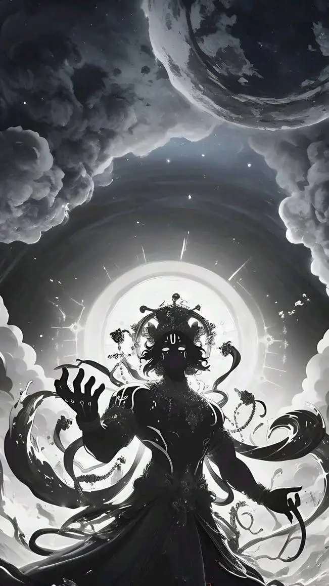 ai character: the god  background