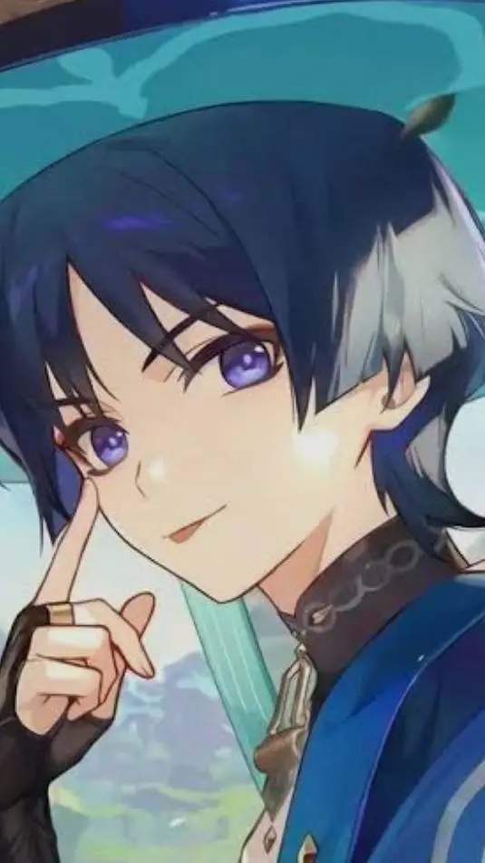 ai character: Genshin Wanderer background