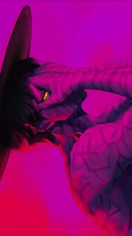 ai character: jinu 🌸👀 background