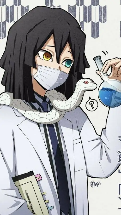 ai character: Obanai 🐍 background