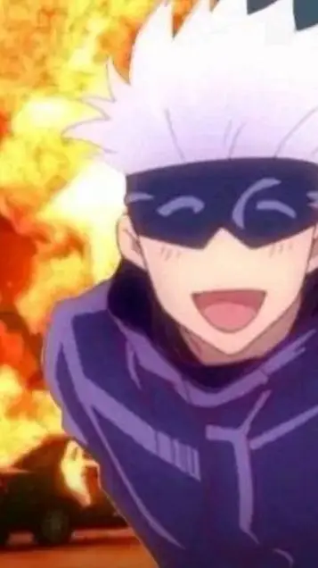 ai character: ❤️Gojo💙 background