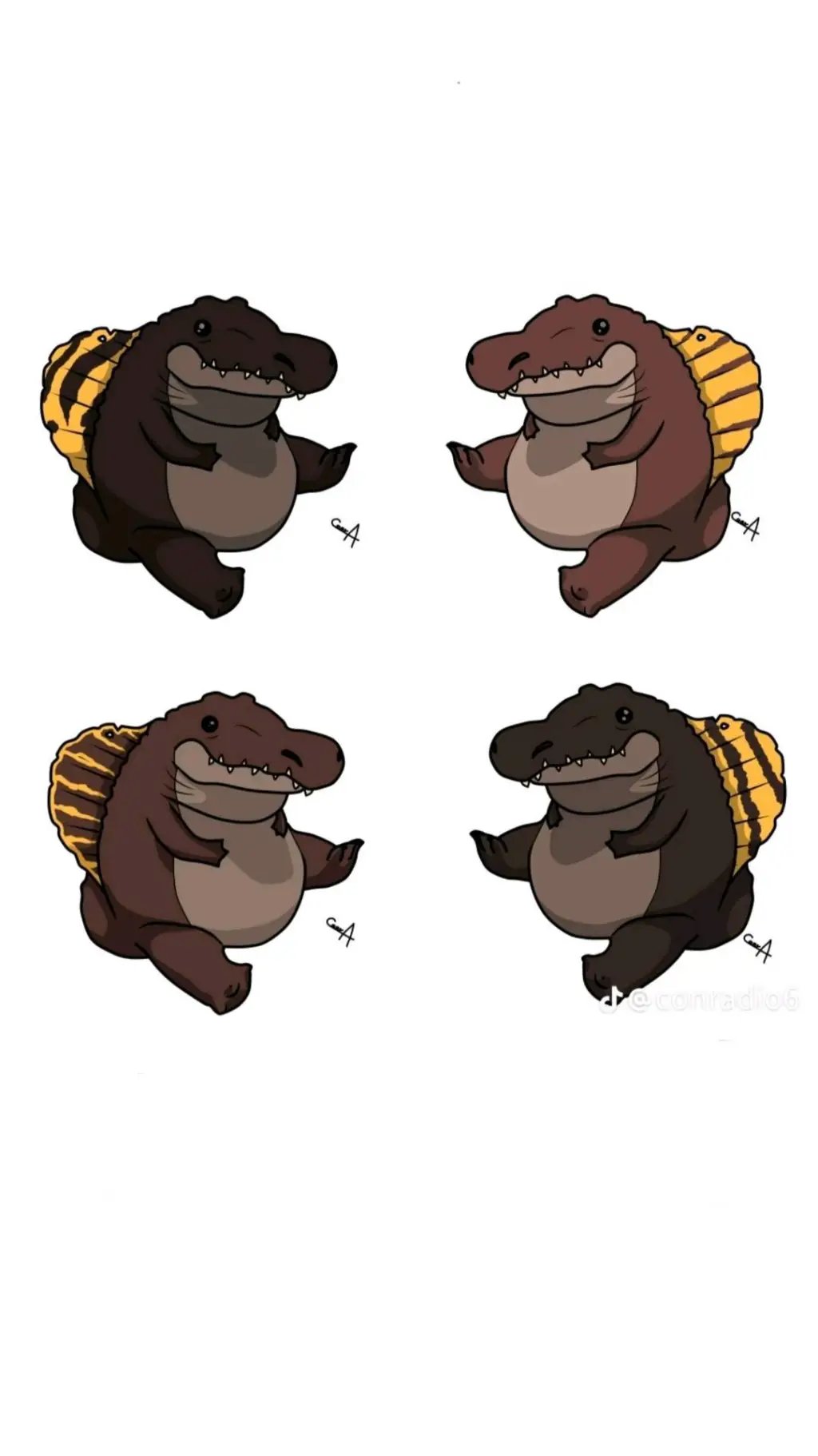ai character: Bebés Spinos background