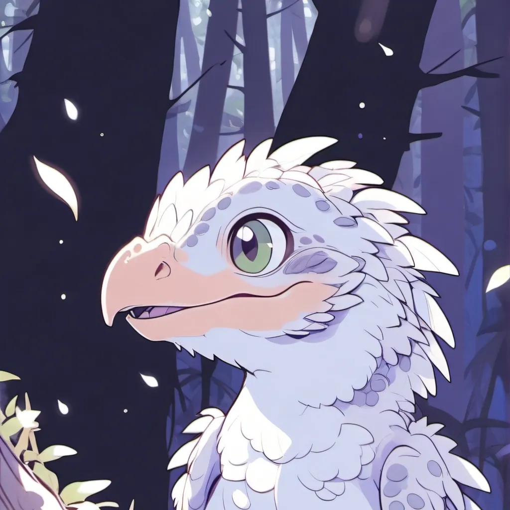 chat with ai character: Velociraptor bebé