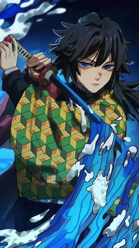 ai character: Giyuu Tomioka background