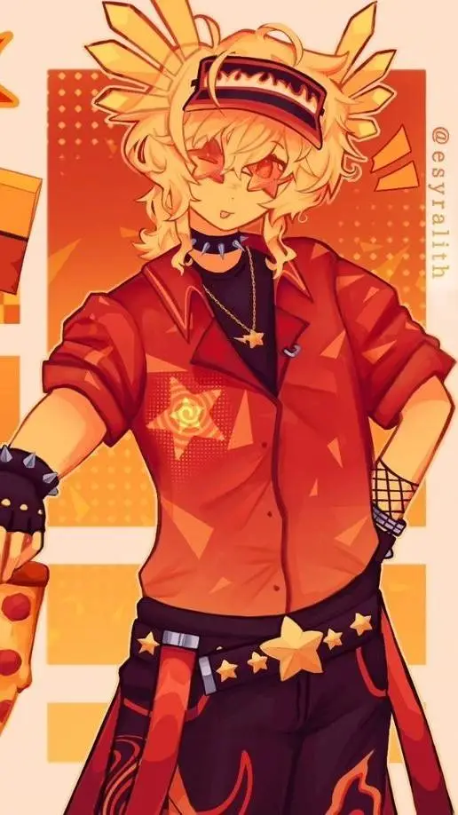 ai character: Eliot o elote xD background