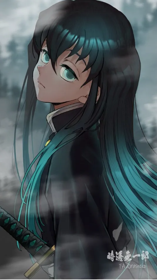 ai character: Hashira background