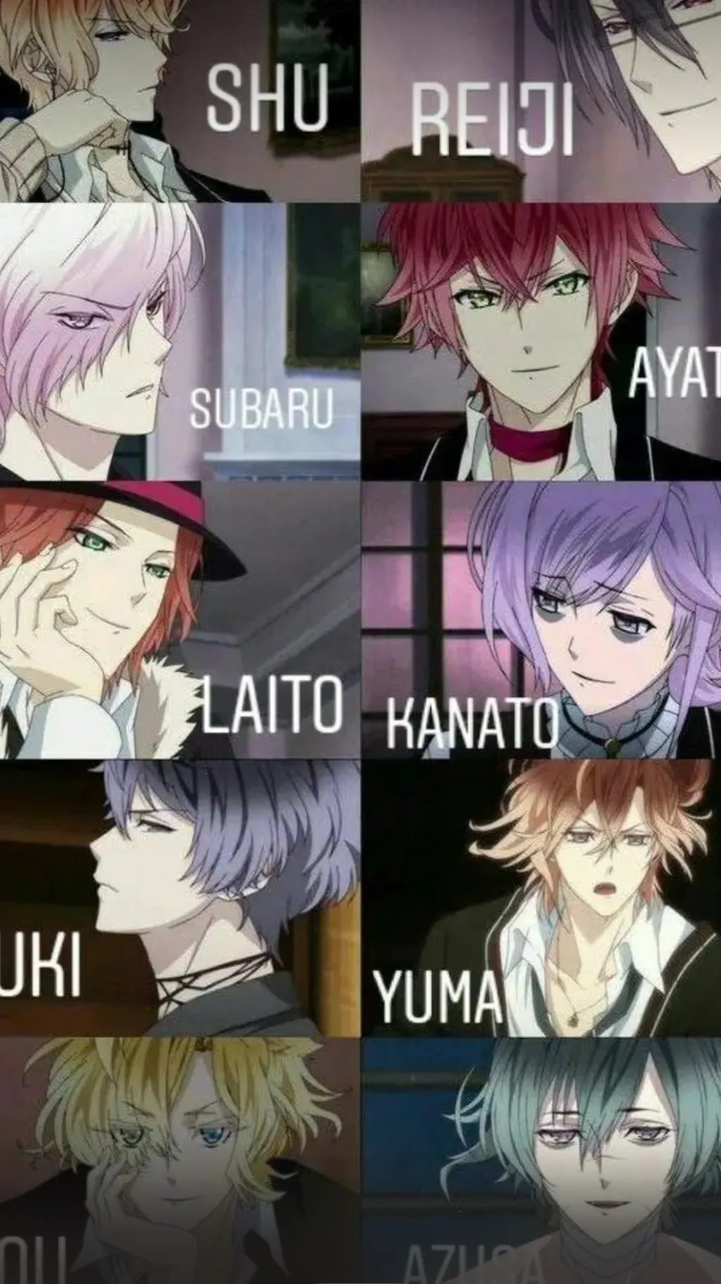 ai character: Diabolik Lovers background