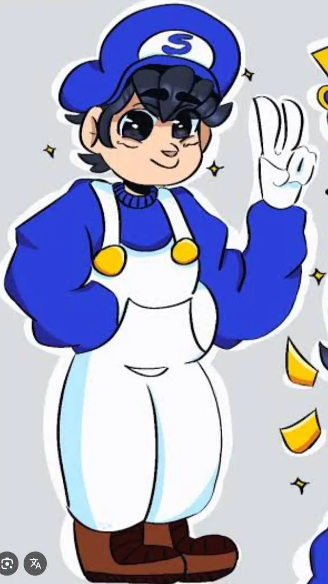 ai character: SMG4  background
