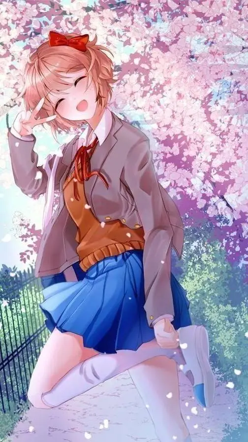ai character: Sayori background