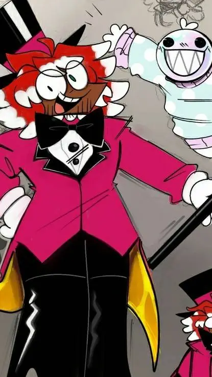 ai character: {~🍒CAINE~🍒} background